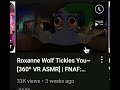 Roxanne Wolf Tickles You ASMR