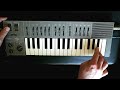 YAMAHA CS01 loop song 3