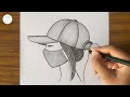 Girl with mask drawing || How to draw a beautiful Girl || Easy drawing for beginners || Drawing girl