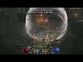 Fireball Sorcerer Versus T100 Nightmare Dungeon Clean Run #diablo4