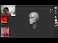 1hr speedsculpt 14: Flora | Zbrush timelapse