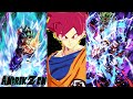 Pues si es muy GOD el Goku 🥵 - Showcase Goku God LL - DB Legends