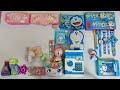 Latest DORAEMON vs UNICORN Toys Collection😍Piggybank, Watch, Sharpener, Eraser, Geometry box, Slime