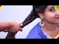 3 Most Beautiful Front Hairstyle for Party/Function | Best Hairstyle For Girl | Easy Party Hairstyle