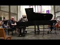 Muddy River Orchestra, Tchaikovsky Piano Concerto No 1, rehearsal