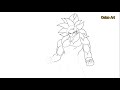 Speed Draw Attack: SUPER SAIYAN 4 GOKU