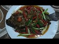 CARA MEMASAK IKAN NILA SAUS LADA HITAM