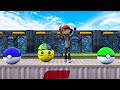 TWO LEG ROBOT PACMAN VS ROBOT MONSTER PACMAN USE POKEMON NEW ADVENTURE #2024