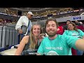 Americans WILD FIRST Experience at a Filipino Basketball Game ( and trying Jollibee )