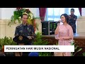 Raisa Minta Sepeda ke Jokowi ; Saat Presiden Jokowi Cari Raisa di Peringatan Hari Musik Nasional