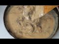 How Make Easy Creamy Mushroom Sauce |Cooking Made Easy @Ayis_kitchen