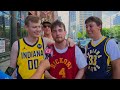 Pacers fans celebrate team's first trip to Eastern Conference Finals since 2014