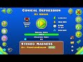 Conical Depression 100% | 3389 atts | Geometry Dash