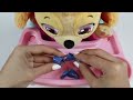 Paw Patrol Baby Skye Plays with Candy Kits!