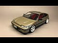 Honda CR-X Cyber Sports 1/24 Fujimi Full Build Step by Step