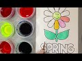 Liquid Watercolor Paint For Early Learning