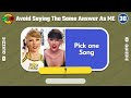 Avoid Saying The Same Thing As Me | Taylor Swift Edition