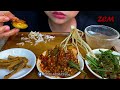 EATING SPICY FOOD||FRIED DRY FISH, SPICY EGGPLANT CHILI SAUCE, SPICY CHAYOTE PLANT WITH RICE