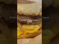 McDonald's Steak, Egg and Cheese McMuffin