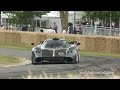 Pagani Huayra R SCREAMING V12 SOUNDS @ Goodwood Festival of Speed!