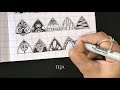 EASY MANDALA PATTERNS FOR BEGINNERS | Mandala | Mandala Pattern | Mandala drawing | for Beginner