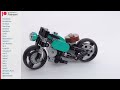 LEGO Creator 3-in-1 Vintage Motorcycle 31135 main model review! A surprise miss on value