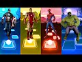 Telis Hop EDM Rush - Capitan America vs Iron man vs Spiderman vs Hulk