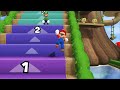 Mario Party 9 Step It Up - Peach Vs Daisy Vs Mario Vs Luigi