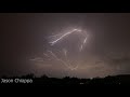 Flash flooding, rainbow, and amazing lightning in Norman, OK (May 27, 2021)