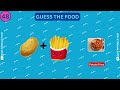 Guess The Food By Emoji🍔|| Food and Drink by Emoji Quiz🍓😋||