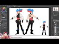 Making a Character Sheet with CLIP STUDIO!  | SPEEDPAINT