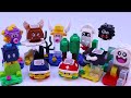 All LEGO Super Mario Characters and Figures Speed Build (Side by Side Comparison)