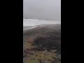 Dewey Beach, Delaware - just before Hurricane Sandy hits  - Atlantic Ocean