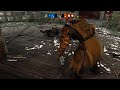 Warden vs light spamming gladiator) #Shorts