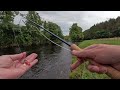 Fishing for Salmon on the River Doon 8th July 2023..