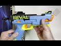Nerf gun RIVAL XXII unboxing.