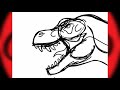 Tyranosaurus rex | Speed drawing