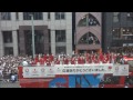 Olympic Parade of Japan Team at Ginza street