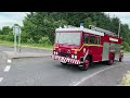 Trucks Leaving the Angus Show 2024