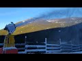 Valdezcaray Producción nieve artificial Technoalpin Baby latemar Snowgun snowmaking gun canyon Lenko