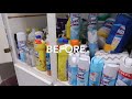 Organize My Cleaning Supplies W Me / Cleaning Inspiration / Cleaning & Disinfectant Supplies/Lysol