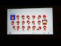 👍All 100 Mii collection on the Nintendo Switch Lite.👍