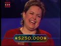 Nancy Christy on Who Wants to be a Millionaire FULL RUN
