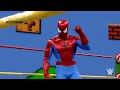 WWE 2K23_spiderman gave one hell of a but kicking. 🙏 🙏 🙏 🙏 subscribe