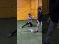 One knee drill Lefty