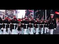 USMC Silent Drill Platoon Performs in Times Square | Fleet Week 2018