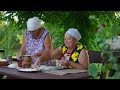 happy life of a married couple in a Ukrainian village