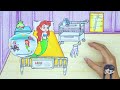 Rarity designs a mermaid tail - MY LITTLE PONY | Stop Motion Paper