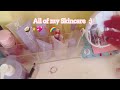 All of my skincare 💖🌈🦩🥥 | ♡Justjovie_skincare☆