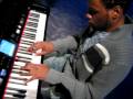 Fooling on the piano at NAMM